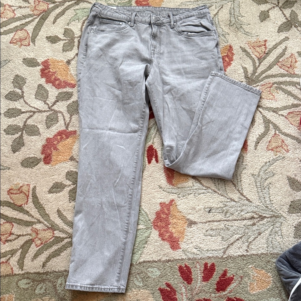 Men H&M Gray Denim Jeans